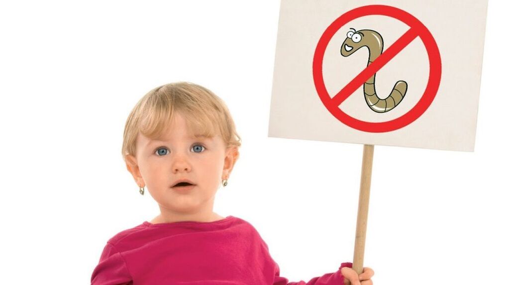 Children are most susceptible to infections caused by worms