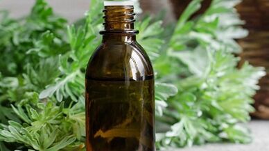Wear use to remove parasites from the body